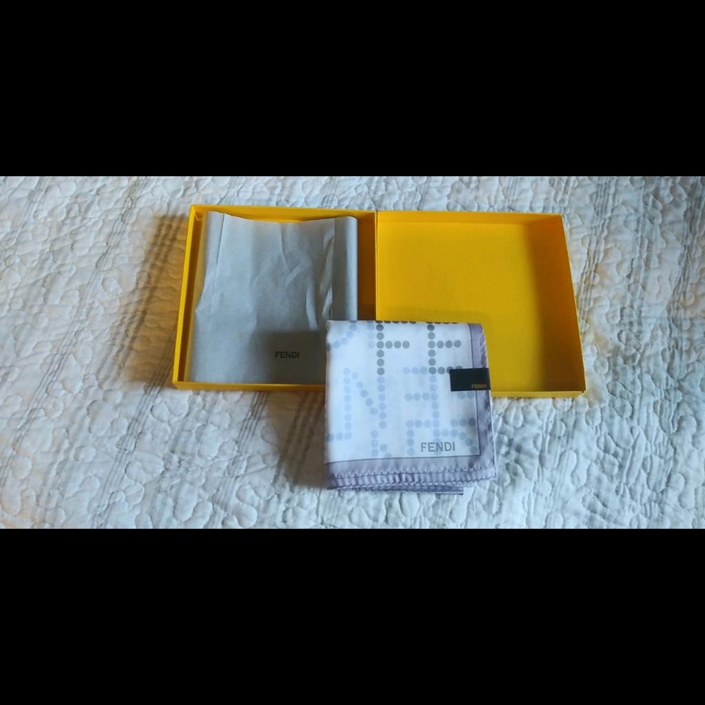 NWOT Authentic Fendi handkerchief scarf